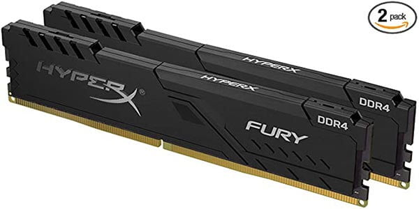 8. HyperX Fury 16GB 3733MHz DDR4 Ram
