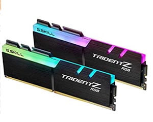 G.Skill F4-3200C16D-16GTZR Trident Z RGB Series 16 GB (8 GB x 2) DDR4 3200